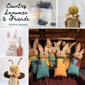 Pauline Lampert Country Snowmen And Friends